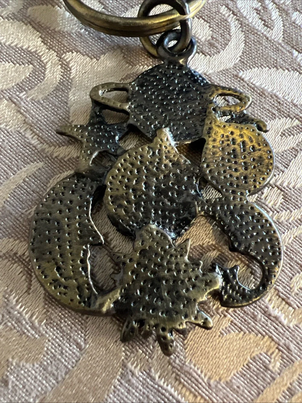 Sun Moon Star Keyring Big Three Astrology Ego Loyalty  Kind